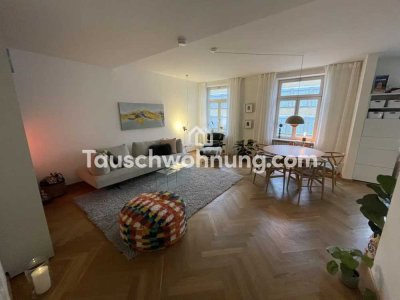 Tauschwohnung: Zum Tausch: Sanierte Altbau Wohnung Maxvorstadt (MUC)