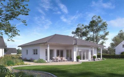 Frei geplanter Bungalow in Chemnitz-Glösa! Hausbau mit Kern-Haus!