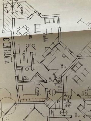 Möblierte und gehobene 3-Zimmer-Wohnung mit Balkon in Bellenberg