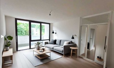 Sanierte 3-Zimmer Wohnung mit Balkon im 3. OG in Ismaning