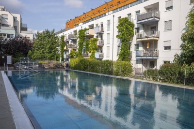 Charmante 2-Zimmerwohnung mit Balkonblick ins Grüne im Orchideenpark