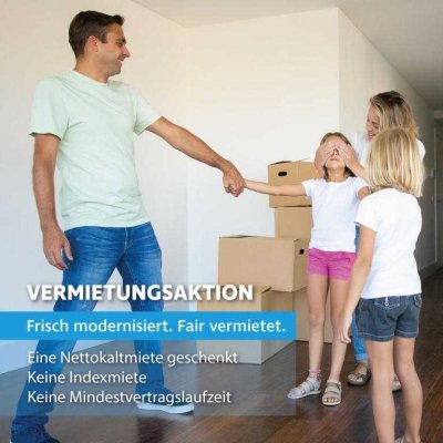 Frisch modernisiert. Fair vermietet.