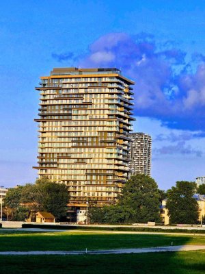 Hochhaus Grünblick: Erstbezug 15.OG | U2 | XL-Balkon | 360°-Tour