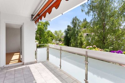 Renoviert & gut gelegen: 3-Zimmer-Wohnung mit sonnigem Balkon.
