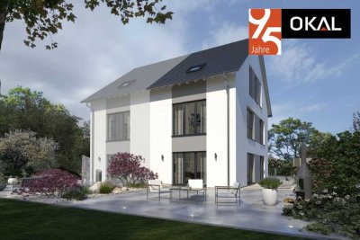 Doppelhaus mit viel Platz auf 3 Etagen bei kleinem Footprint!