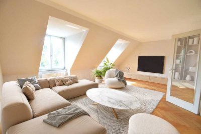 Lifestyle-Maisonette im historischen Dreiflügelhaus! 3 Zi! Studio! Balkon! Auch als Kapitalanlage!