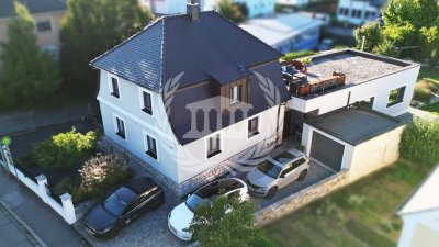 Design trifft Geschichte: Stilvolles EFH mit Burgblick, Sauna & Dachterrasse!