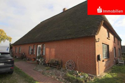 Romantische Reetdachkate mit Einliegerwohnung