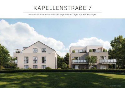 Exklusives Neubauprojekt "Kapellenstraße 7", WE 1.3, 3-Zimmer-Erdgeschoss-Wohnung