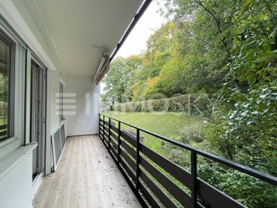 Grünoase unweit HTL!