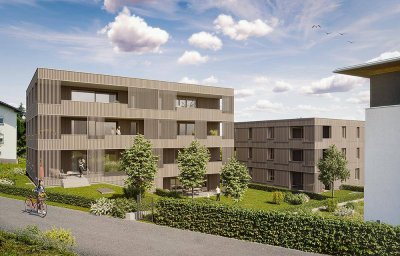 Großzügig Wohnungen und weitläufige Terrasse genießen: 4-Zimmer Wohnung am Rheindamm (Top A06)