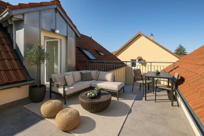 Top-sanierte Eigentumswohnung mit Dachterrasse – sofort bezugsfrei!