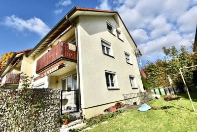 Tolle Gelegenheit DHH mit 3 Wohnungen SNR Gartenteil in Wangen-Herfatz für Kap. Anleger/Eigennutzer