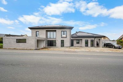 Villa & Bungalow
Moderne Architektur, nachhaltige
Technik in Möhnesee-Wippringsen