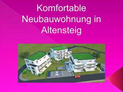 Komfortable 2-Zimmer Wohnung (Penthouse) mit toller Aussicht über Altensteig