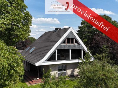 Kein Haus von der Stange – viel Platz, Kamine, Balkon & ländliche Lage
