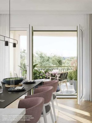 Wohnen wie an der Französischen Riviera - Penthouse am Badesee (2. Reihe)