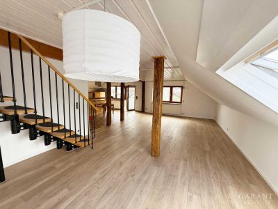 Großzügige 3 Zimmer-DG-Wohnung mit zusätzlich ausgebautem Dachboden!
