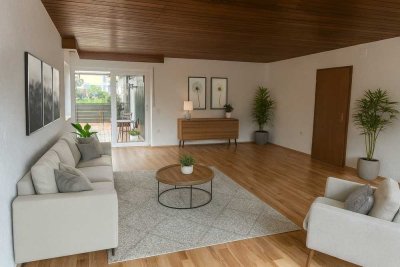 Großzügige 5-Zimmer-Wohnung mit Kamin, Balkon & Gartennutzung in Hösbach