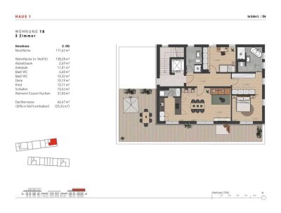 Erstbezug! Penthousewohnung im Chiemgau - sonnige 65qm Dachterrasse - KFW 40, Chiemsee 4km
