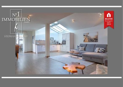 Westerland: Modernes Cityloft mit 2 SZ, ca. 120qm und Dachterrasse