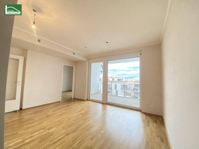 Wohnen im Markhof - Tolle Neubau-Wohnung mit großer Loggia nahe S-Bahn, Schwechat Zentrum und Schwechater Bad! Gemeinschaftliche Dachterrasse!