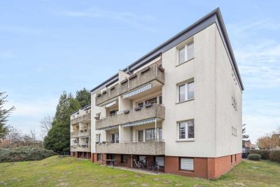 Hochparterrewohnung mit sonniger Loggia | naturnah und bezugsfrei