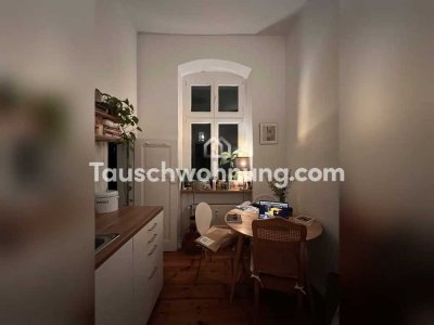 Tauschwohnung: Charmante Altbauwohnung im Kunger-Kiez mit Balkon