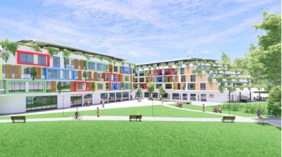 Moderne 53 m²-Neubauwohnung (Energieklasse A+) in Top-Lage