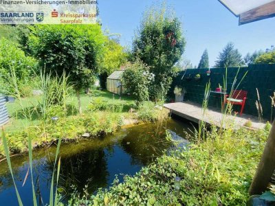 Einfamilienhaus mit Doppelgarage und traumhaften Garten in Bierbach