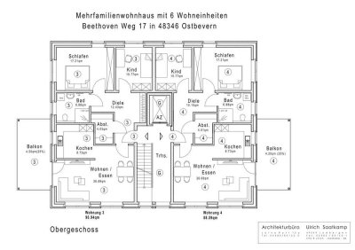 WE3 - Obergeschosswohnung mit Balkon