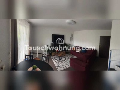 Tauschwohnung: 3 Zimmer Terrassenwohnung (EG + Souterrain) in Alt-Riem