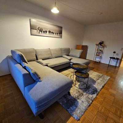 möbliert: 4-Zimmer mit Balkon in Ulm-Wiblingen, super ruhig | furnished apartment