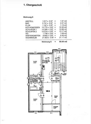 3,5 Zimmer Wohnung mit Tiefgarage in Herzogenrath