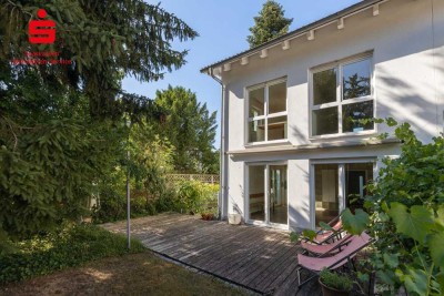 Familien(t)raum in Vaterstetten – Helle Doppelhaushälfte mit Südgarten