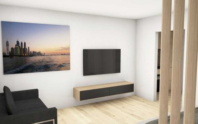 WE1 | LUXUS-MÖBLIERTE 1,5-ZIMMER-WOHNUNG IN DER ALTSTADT. - AB 1 MONAT ZU MIETEN. FREI AB 01.10.!