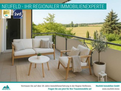 *Reserviert* Wohnen mit Ausblick: 4 Zimmer, zwei Balkone & Garage in gepflegtem 6-Parteien-Haus!