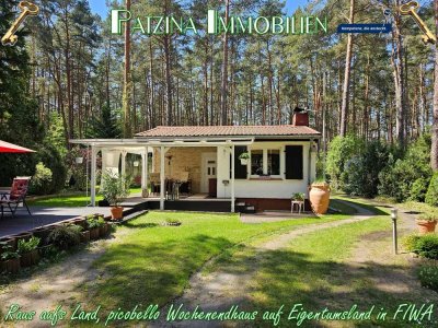 Picobello Wochenendhaus mit Glasfaseranschluss  auf großzügigem und sehr gepflegtem Grundstück