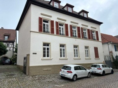 Moderne Altbauwohnung im Herzen von Bad Wimpfen mit Doppelgarage und Gemeinschaftsgarten mit Blick