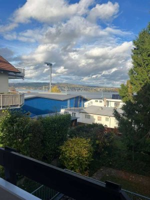 Wohnen mit Blick auf den Bodensee – 3-Zimmer-Wohnung mit Garage in Konstanz-Wallhausen