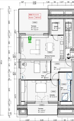 Exklusive 3-Zimmer-Wohnung mit zwei Balkonen