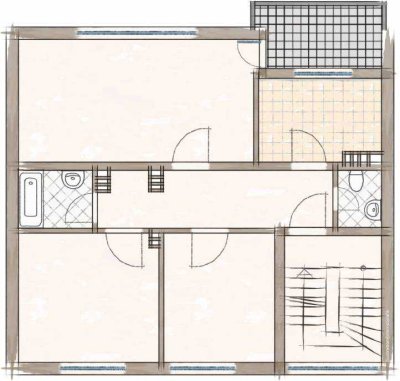 Gemütliche Etagenwohnung in Mönchengladbach