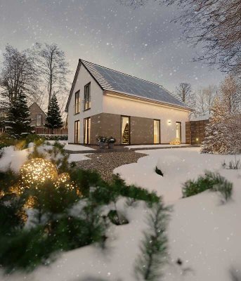 Geborgen wohnen – Ihr Massivhaus mit 40% Weihnachtsrabatt auf PV+Speicher!
