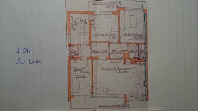 Vollständig renovierte 3-Raum-Wohnung mit Balkon in Würzburg