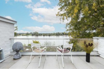 * Maisonette * Rheinblick * extravagant & individuell *