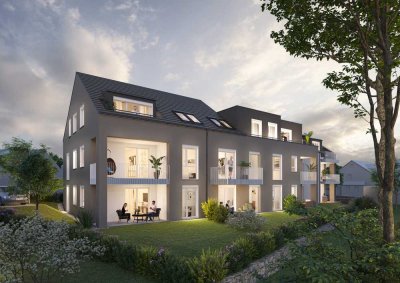 3 -Zimmer Obergeschoss Wohnung mit Ausblick