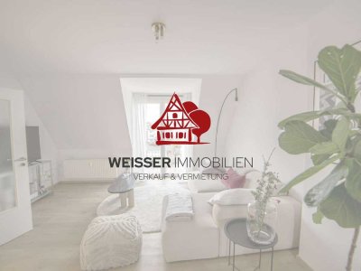 Lichtdurchflutete 3-Zimmer-Maisonette im Denkmalhaus am Südstadtpark – Balkon & Kfz-Stellplatz