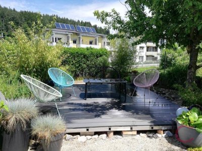 Großzügig dimensionierte 3-Zi-.-Wohnung mit Garten, Balkon nahe dem Faaker See
