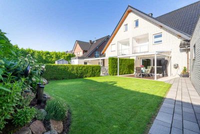 KÄUFERPROVISIONSFREI: Charmante Doppelhaushälfte mit Kamin und Garten in ruhiger Sackgassenlage!