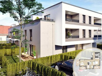 3-Zimmer-Penthouse mit Dachterrassen I Neubau I Aufzug I provisionsfrei